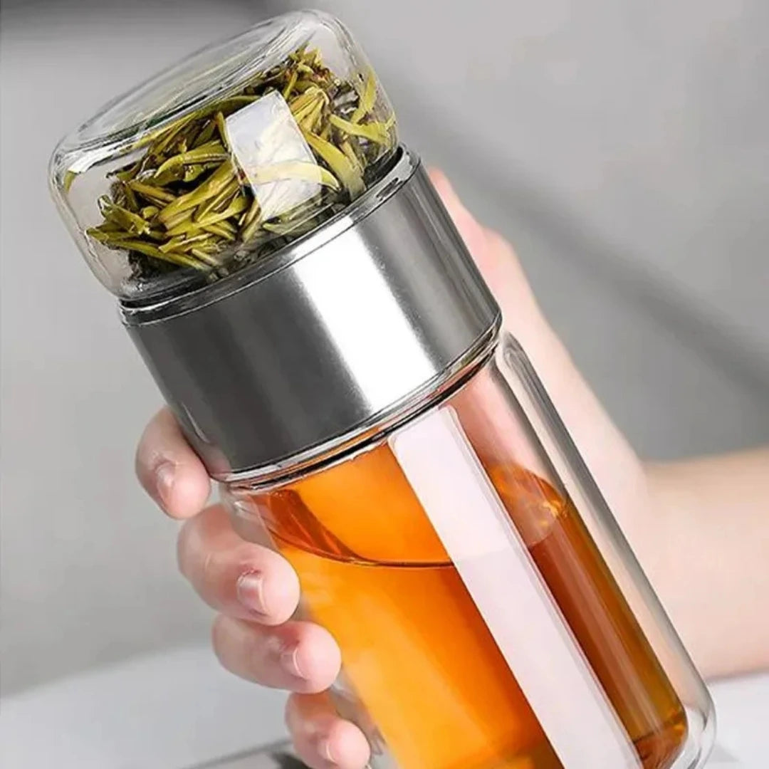 Infusifie™ - Double Glass Tea Infuser